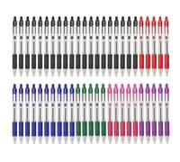 ZEBRA Z GRIP Assorted Ballpoint Pens, Retractable with Smooth Ink, Comfortable G
