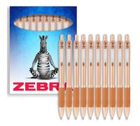 Zebra Z-Grip Liscio Retraibile a Sfera Penna - 1.0mm Nib - Vari Colore