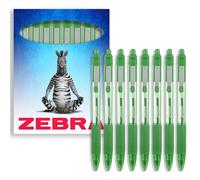 Zebra Z-Grip Liscio Retraibile a Sfera Penna - 1.0mm Nib - Vari Colore