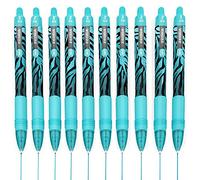 Zebra Z-Grip Smooth Ballpoint Pen - 1.0mm - Funky Flame - Stripe Blue Barrel - Blue Ink - Pack of 10