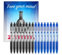 Zebra Z-Grip Smooth Penna A Sfera Retrattile Nib 1.0mm Vari Colori