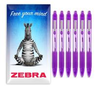 Zebra Z-Grip Smooth Penna A Sfera Retrattile Nib 1.0mm Vari Colori