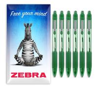 Zebra Z-Grip Smooth Penna A Sfera Retrattile Nib 1.0mm Vari Colori