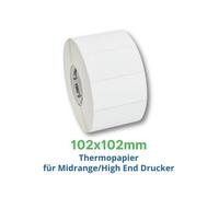 Zebra Z-Select 2000D, Rotolo etichette, Carta termosensibile, 102x102mm