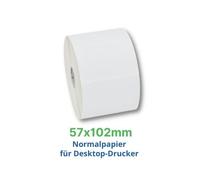 Zebra Z-Select 2000T, Rotolo etichette, Carta normale, 57x102mm