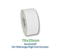 Zebra Z-Ultimate 3000T, Rotolo etichette, materiale sintetico, 76x25mm
