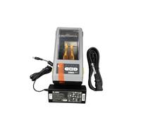 Zebra ZD410 - Stampante con bordo a strappo, 203 DPI, termica diretta, solo interfaccia USB (ZD41022-D0E000EZ), grigio (scura) No BT/WIFI