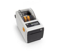 Zebra ZD611-HC, 8 punti /mm (203dpi), Peeler, USB, BT, Ethernet, WLAN, EPLII, ZPLII, Kit (USB), bianco