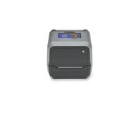Zebra ZD621t, 8 punti /mm (203dpi), Cutter, Disp. (colour), RTC, USB, USB Host, RS232, BT, Ethernet, WLAN, grigio