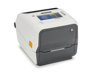 ZEBRA ZD621t Healthcare, 12 Punkte/mm (300dpi), Disp. (Farbe), RTC, USB, USB-Host, RS232, BT (BLE), Ethernet, weiß, ZD6AH43-30EF00EZ