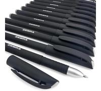 Zebra ZGE - Penna stick con inchiostro gel, 0,7 mm, fusto opaco, inchiostro nero, confezione da 40