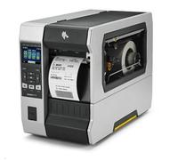 Zebra ZT610 ZT61043-T2E0100Z stampante di etichette, 12 dots/mm (300 dpi), spellicolatore, rewind, disp., ZPL, ZPLII, USB, RS232, BT, Ethernet