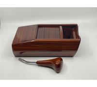 Zebrano Centrale Console Scatola E Cambio Pomello per Mercedes R107 C107 Sl