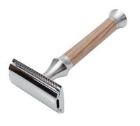 Zebrano-Holz Rasoio Timor G & F Aperto/Geschl. Pettine Rasoio a Lametta Solingen