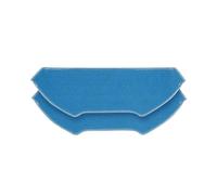 ZebRaz Panni for mocio Lavabili e riutilizzabili, 2 Pezzi, compatibili con Lefant M1 U180 OKP K8 Robot Aspirapolvere Accessorio Panno for la Pulizia, Panno for la Pulizia del Pavimento(for M1 U180)