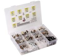 ZEBULON 72 Pezzi A, B, C, Logaritmico, Lineare e Anti-Logaritmico 1K, 5K, 10K, 20K, 50K, 100K, 250K, 500K, 1M Potenziometro Poti Assortimento