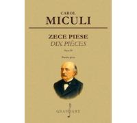 Zece piese. Opus 24. Pentru Pian - Carol Miculi