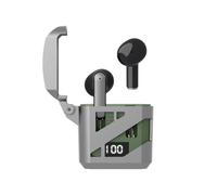 Zeceouar in offerta! Auricolari wireless, mini cuffie Bluetooth 5.3 con microfono e custodia di ricarica con display, leggeri per TV, telefono, PC,