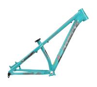 ZECHAO Telaio da Montagna in Lega di Alluminio 26/27,5 Pollici, Telaio con Perno Passante Boost Freni A Disco 148 MM Livello da Competizione/Accessori for Bici BMX(Green)