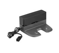 ZECKJVTD Base di Ricarica for Caricabatterie, Compatibile con Ecovacs, Compatibile con Deebot, Compatibile con OZMO, T9, T8, T5, N5, N8, DJ65, DX55, Parti for Aspirapolvere Robot, Spina USA