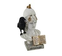 Zeckos Veronese The Raven Nevermore on Pallade Athena Busto Statua