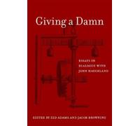 Zed Adams Giving a Damn (Copertina rigida) MIT Press