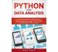 Zed Fast Python for Data Analysis (Tascabile) Python