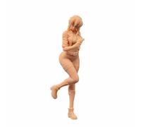 ZEDACAKAI 1/72 Figura Anime Ragazza con una pistola Cavaliere Maschio Con pistola Modello Scena in miniatura GK Bisogno Di Essere Colorato Da Te Stesso No7
