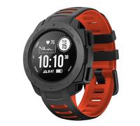 ZEDEVB Cinturino di ricambio in silicone compatibile con cinturini Garmin Instinct 2/Solar/Tactical da 22 mm, Misura unica, Agata