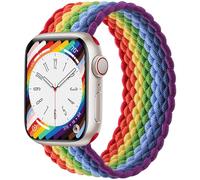 Zedoli Cinturino Solo Loop intrecciato compatibile con Apple Watch SE Band 41 mm, 40 mm, 38 mm, da donna, regolabile, elastico in nylon Solace, cinturino sportivo per iWatch serie 9, 8, 7, 6, 5, 4, 3,
