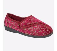 Zedzzz Janice Classico da Donna Comfort Lavabili Pantofole Rosso