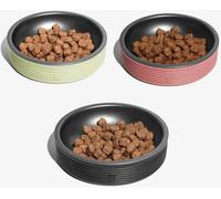 Zee.Dog Zee.Cat Ciotola per Gatti Duo Bowl d.18cm 430ml Verde oliva