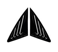 ZEEBQHKLW Per A-UDI Q3 F3 Sportback 2019 2020 2021 2022 2023 2024 ABS Body Kit Triangolo Posteriore Parasole per Finestrini Accessori(Glossy Black)