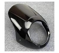 ZEEBQHKLW Per Keeway per Benda 302 C V302C per Rock 250 Parabrezza per Moto Maschera per Luce Schermo Copertura per Lampada Anteriore Carenatura per Parabrezza Accessori(Glossy Black)