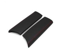 ZEEBQHKLW Per M&ercedes Per B&enz GLC W205 X253 C200 C300 GLC300 Coperchio Della Console Centrale Dell'auto Bracciolo Coperchio Del Vano Portaoggetti Accessori(Black red line)