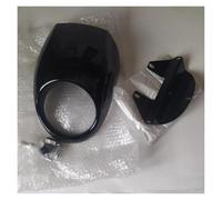 ZEEBQHKLW Per Royal Enfield per Super Meteor 650 Maschera per Parabrezza Anteriore per Motocicletta Copertura per Parabrezza Supporto per Forcella Accessori(Glossy Black)