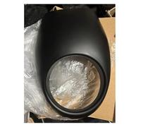 ZEEBQHKLW Per Royal Enfield per Super Meteor 650 Maschera per Parabrezza Anteriore per Motocicletta Copertura per Parabrezza Supporto per Forcella Accessori(Nero Opaco)