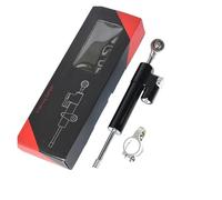 ZEEBQHKLW Stabilizzatore del Manubrio per Y&amaha MT 09 MT07 YZF R1 FZ1 XJR1300 MT-07 CNC Kit di Montaggio per Staffa di Controllo di Sicurezza per Ammortizzatore di Sterzo per Moto(Black Sliver)