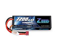 Zeee 2S Lipo Batteria 7,4V 80C 7200mAh Batteria RC Hardcase con Connectore Deans T Spina per RC Evader BX RC Veicolo Auto LKW Truggy RC Nave RC Modells RC Hobby