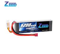 Zeee 3S Lipo 5200mAh FPV Drone Batteria 11.1V 60C Softtcase con Deans Plug per RC Auto Camion Elicottero Barca Lipo Hobby Parti RC