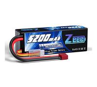 Zeee 3S Lipo Batteria 11,1V 80C 5200mAh Batteria RC Hardcase con Connectore Deans T Spina per RC Evader BX RC Veicolo Auto LKW Truggy RC Nave RC Modells RC Hobby