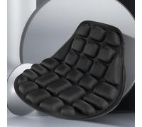 ZEEGII Cuscino Sella Moto per Kawasaki Concours 14 2008-2023, Cuscino d'Aria per Moto Cuscino Gonfiabile, Protezione Solare Cuscino di Scarico della Pressione Dell'airbag