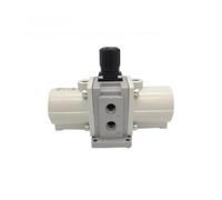ZEEGII Regolatore Booster VBA10A-02 VBA10A-02GN Valvola Booster Pressione Aria Pompa Booster Cilindro Pneumatico Regolatore Booster Pneumatico 0.2-2.0MPA 230L/MIN