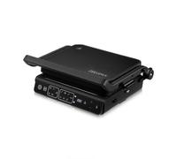 ZEEGMA Griglia Elettrica a contatto GRILL MASTER, 11 Programmi Termometro ad Ago con Sonda, Piastre Rimovibili Lavabile in Lavastoviglie, Potenza 2000 W, Riscaldamento Indipendente delle Piastre