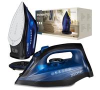 ZEEGMA IRONEE PRO Ferro da Stiro a Vapore senza Filo con Piastra in Ceramica da 2600 Watt, Base di Ricarica a 360 °, Serbatoio da 320 ml Erogazione Vapore 35 g/min Funzione Autopulizia, Anti-Calc/Drip