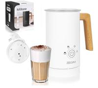 ZEEGMA MILKEE 4 in1 Montalatte Elettrico Potenza 500W, Grande Capacità 500ml, Schiumatura Fredda e Calda, Controllo Touch, Design Elegante, Facile Pulizia, Cappuccino, Latte Perfetti, ecc