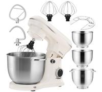 ZEEGMA PLANEET TRIO Impastatore 1500 W Robot da Cucina Multifunzione con 3