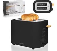 Zeegma Tostee Tostapane 820W, 2 Fette, Funzioni Scongelamento e Riscaldamento, R