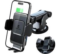 ZeeHoo Caricabatteria per auto wireless supporto con morsetto automatico