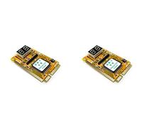 ZEELYDE 2X Multifunzione 3 in 1 Scheda di Debug Expert Mini PCI PCI-E PC Computer Portatile Analizzatore Tester Diagnostico Post-Test Scheda Parte